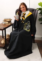 Northwest Comfy Throw Blanket with Sleeves, 48 x 71 Inches, Hufflepuff R... - £27.96 GBP
