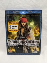 Pirates Of The Caribbean On Stranger Tides Blu Ray Disc + DVD - £19.45 GBP