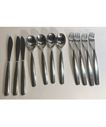 Set of 11 Ginkgo 18/10 Stainless CHARLIE pattern forks Knives Spoons - $30.69 CAD