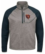 NEW G-III SPORTS NFL MEN&#39;S MOUNTAIN TRAIL HALF ZIP PULLOVER CHICAGO BEARS S - £27.62 GBP