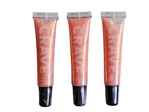 Primary image for Avon Crave Lip Gloss Citrus Sangria 9ml/0.3 oz (3 Pack)