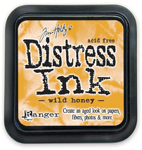 Tim Holtz Distress Ink Pad Wild Honey - £10.88 GBP