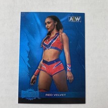 Red Velvet 2022 AEW Skybox Metal Universe Blue Spectrum Parallel #14 - £3.08 GBP