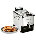 Stainless Steel Deep Fryer with Basket 3.5 Liter Oil Capacity - €465,60 EUR