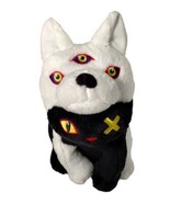 MEOW WOLF Cat Wolf Twisted Multiverse Plush Black White Stuffed Approx 9.5&quot; - £26.35 GBP