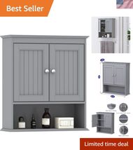 Bathroom Wall Cabinet, Wall Mounted Medicine Cabinet Organizer, Over The... - $152.54