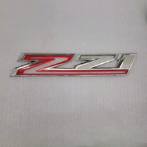 2019-2023 Chevy Silverado Z71 Emblem OEM Fender Chrome Red 84632695 - £7.31 GBP