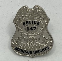 Madison Heights Michigan Police Department Law Enforcement Enamel Lapel ... - £11.85 GBP