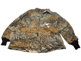 ⭐ REALTREE DuPont Thermoloft USA made REVERSIBLE Hunting Coat Dark/Light... - £39.43 GBP