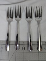 Oneida Gala Impulse Salad Forks Lot of 4 - $16.95