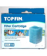 Top Fin Filter Cartridge, Top Fin Multi-Stage Internal Filter, 10 Gallon... - $12.95