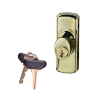 Andersen Newbury Style - Exterior Keyed Lock w/ Keys (Left Hand) Bright ... - $129.95