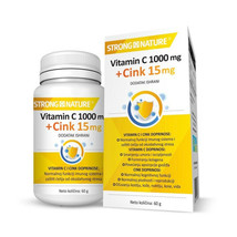 2X Strong nature Vitamin C 1000mg + Zinc 15mg 60g - £19.78 GBP