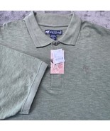 Big Dogs Weekender Polo Shirt Embroidered Logo Short Sleeve Casual Sage 2XL - $68.21 CAD