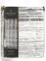 1 Count Croscill Nomad Gray 72 In X 72 In Shower Curtain 100% Polyester - $35.99