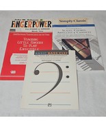 Piano Instruction  Songbooks Lot of 5 Basic Base Clef Simply Classic Fin... - £9.46 GBP