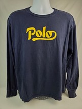 Vintage 1990s Polo Ralph Lauren Spell-Out Medium Long sleeve Shirt - £25.25 GBP