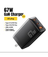Essager 65W GaN USB C Charger PD QC 4.0 3.0 Type C Quick Charge For Sams... - €21,32 EUR