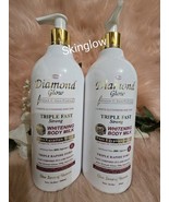   AUTHENTIC Gcc DIAMOND GLOW BODY MILK WITH Carrot Oil + Vit A,K,E 500ml... - $63.80 CAD