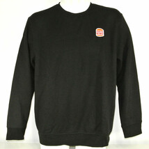 Burger King Employee Uniform Sweatshirt Black Size S Small New - £26.49 GBP