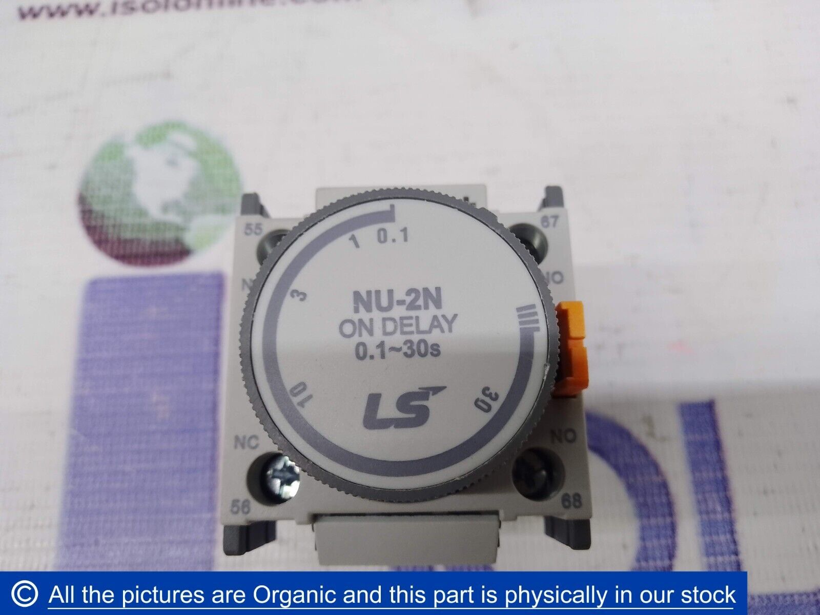 LS NU-2N Pneumatic Timer ON DELAY Timer Block 0.1-30SEC Air Delay Head - $120.00