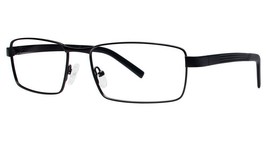 Modern Optical Bmec Big Moment Men&#39;s Eyeglasses 59-16-150 Mt. Black W/ Soft Case - £26.61 GBP