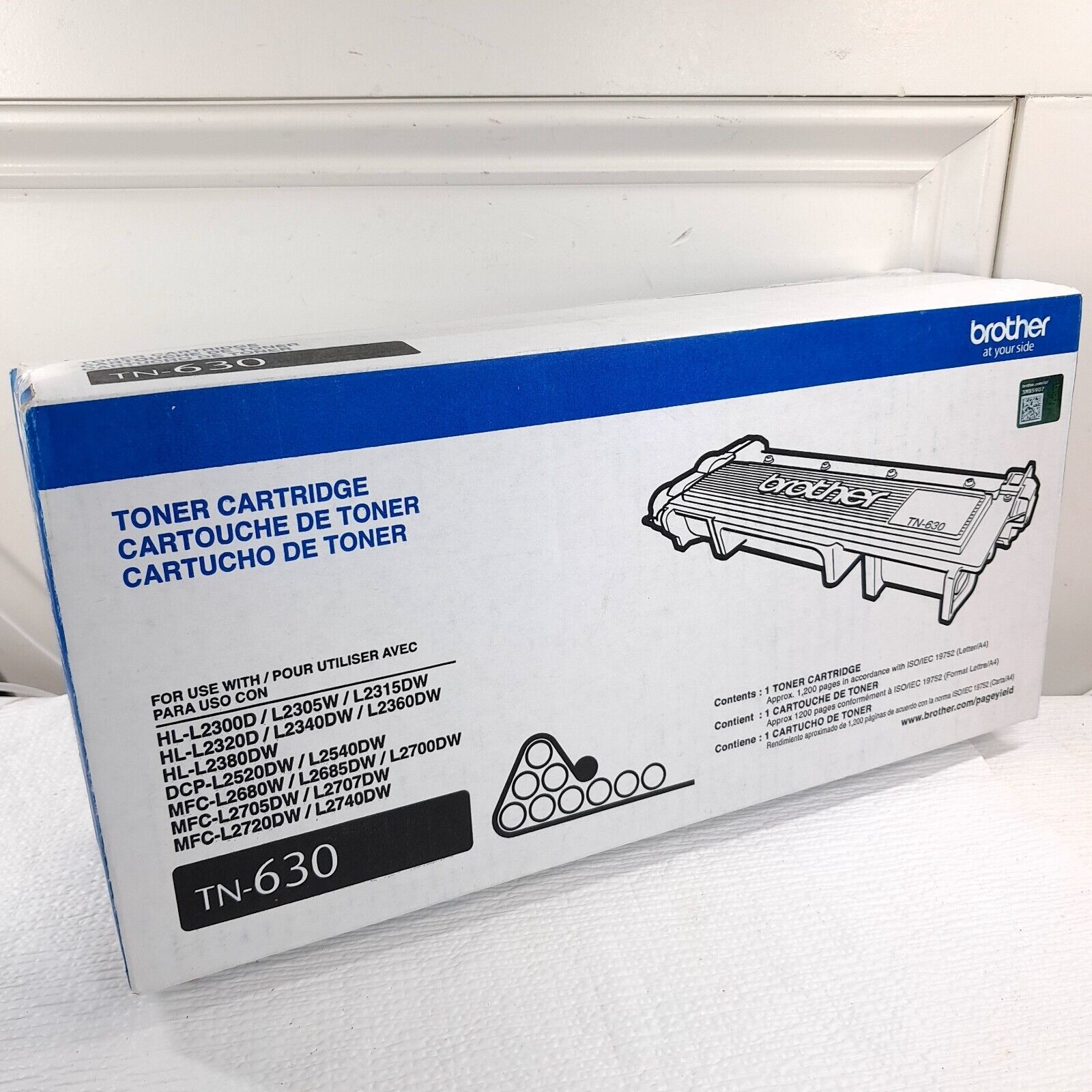 NEW Brother TN-630 Toner Cartridge black for printer TN630 genuine OEM s... - $28.00