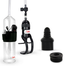 LeLuv Penis Pump with Bullet Zgrip EasyOp Black, Septum Cylinder Seals - £26.35 GBP