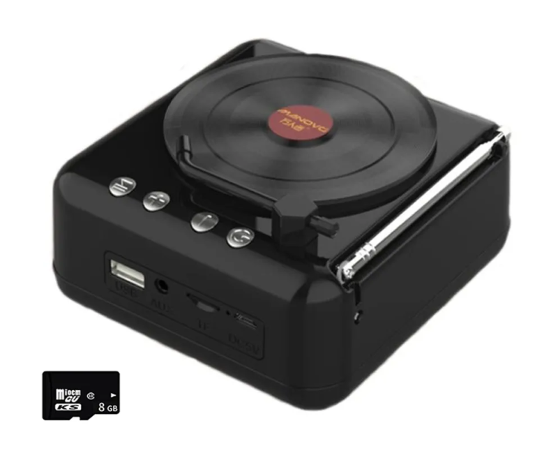 Primary image for Vinyl Record Player Bluetooth Speaker Creative Retro Audio Radio HIFI Sound 