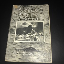 Smorgas-Bordet Swedish Hors D&#39;oeuvres by Gerda Simonson - £16.08 GBP