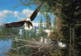 Spring Bald Eagles Cross Stitch Pattern***L@@K*** - $2.95