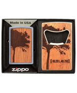 Sharp   Woodchuck Lighter And Opener Zippo Lighter Gift Set - $37.95