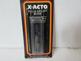 X-ACTO  X216 NO. 16 OFF SET BLADE 5 BLADES IN PKG NEW OLD STOCK  S1 - £3.01 GBP