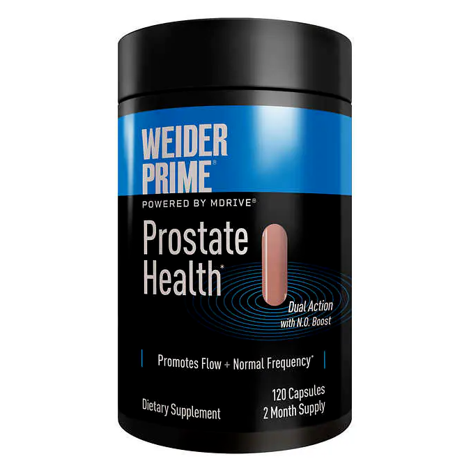 Weider Prime Prostate Health, 120 Capsules Exp. 12/25
