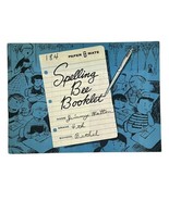 Vintage 1962 Paper Mate Spelling Bee Booklet Practice Tests Writing Hints  - $12.90 CAD