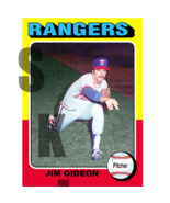 1975 STCC #661 Topps Jim Gideon University of Texas Rangers - £2.94 GBP