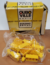 Qubo Ville Basic Yellow Building Bricks Made in Italy Box Damaged NOS 21... - £7.87 GBP