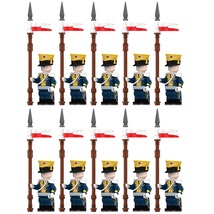 10pcs Napoleonic Wars Vistula Uhlan Regiment Minifigures Set - £19.97 GBP