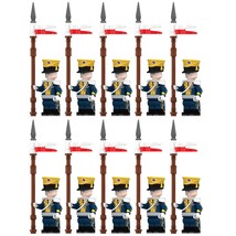 10pcs Napoleonic Wars Vistula Uhlan Regiment Minifigures Set - £19.65 GBP