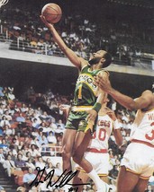 Gus Williams Seattle SuperSonics signed autographed Sonics basketball 8x10 photo - £54.26 GBP