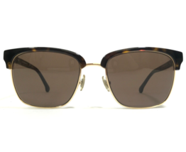 Brooks Brothers Sunglasses BB4021 6001/73 Gold Tortoise Square Brown Lenses - £62.29 GBP