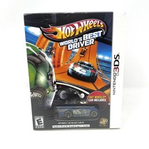 Hot Wheels World&#39;s Best Driver Video Game W/ Car (Nintendo 3DS, 2013) NEW Sealed - £55.49 GBP