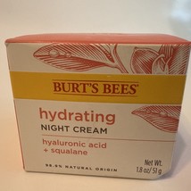 Burt&#39;s Bees Hydrating Night Cream hyaluronic acid + squalane - $9.30