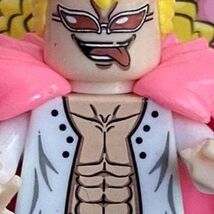 Donquixote Doflamingo One Piece Anime Lego Minifigure Brand New Custom F... - $30.00