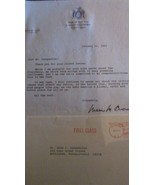 1991 NY Governor Mario Cuomo Signed Letter - £11.40 GBP