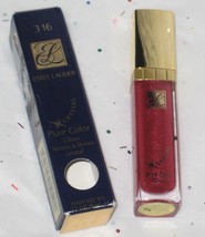 Estee Lauder Pure Color Crystal Gloss in Red Sparkle - NIB - $19.98