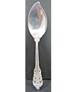 Wallace Solid Sterling Silver Grande Baroque Jelly Spoon - $2,524.33 MXN