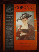 Coronet February 1938 Feb 38 Pierre Bonnard André Andre Maurois Dawn Powell - £7.08 GBP