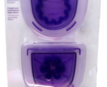 New Wilton 3Pc Layered Flowers Cutting Insert Set Sugar Sheets, Fondant - $9.49