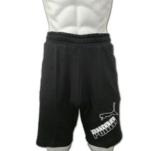 Nwt Puma Msrp $42.99 Sports Men&#39;s Black Pull On Super Soft Shorts Size S - £17.37 GBP
